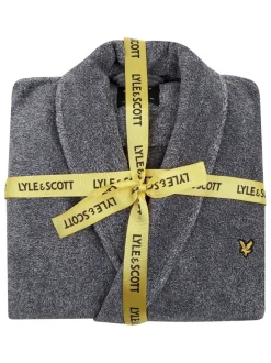 Kamerjassen En Badjassen*Lyle & Scott Asgrijs - kamerjas