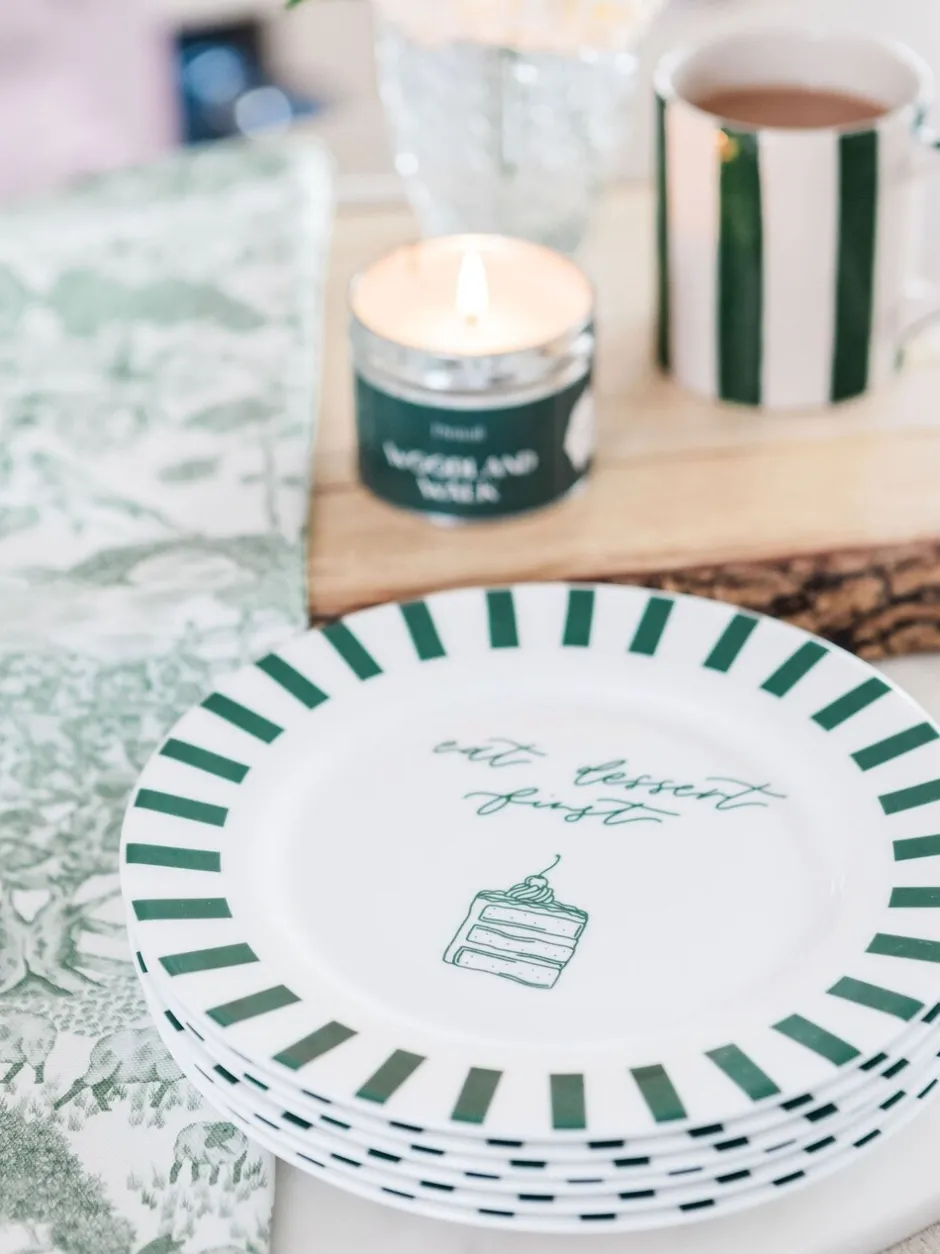 Eetservies En Pastaschalen*Avalon Home Eat Dessert Plate
