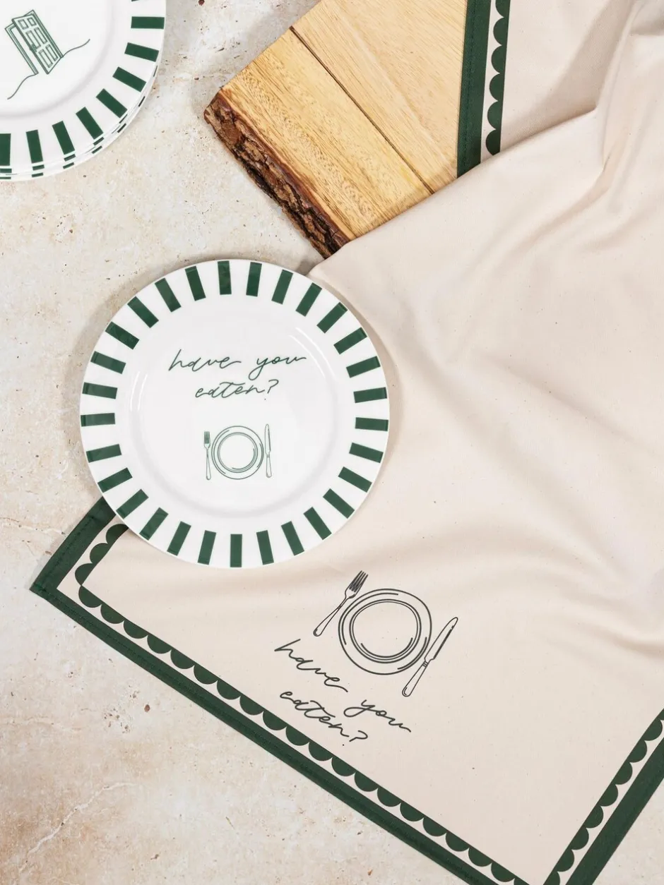 Eetservies En Pastaschalen|Avalon Home Have You Eaten Dessert Plate