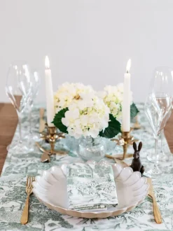 Tafellinnen En Placemats |Avalon Home Lake District Toile Table Runner