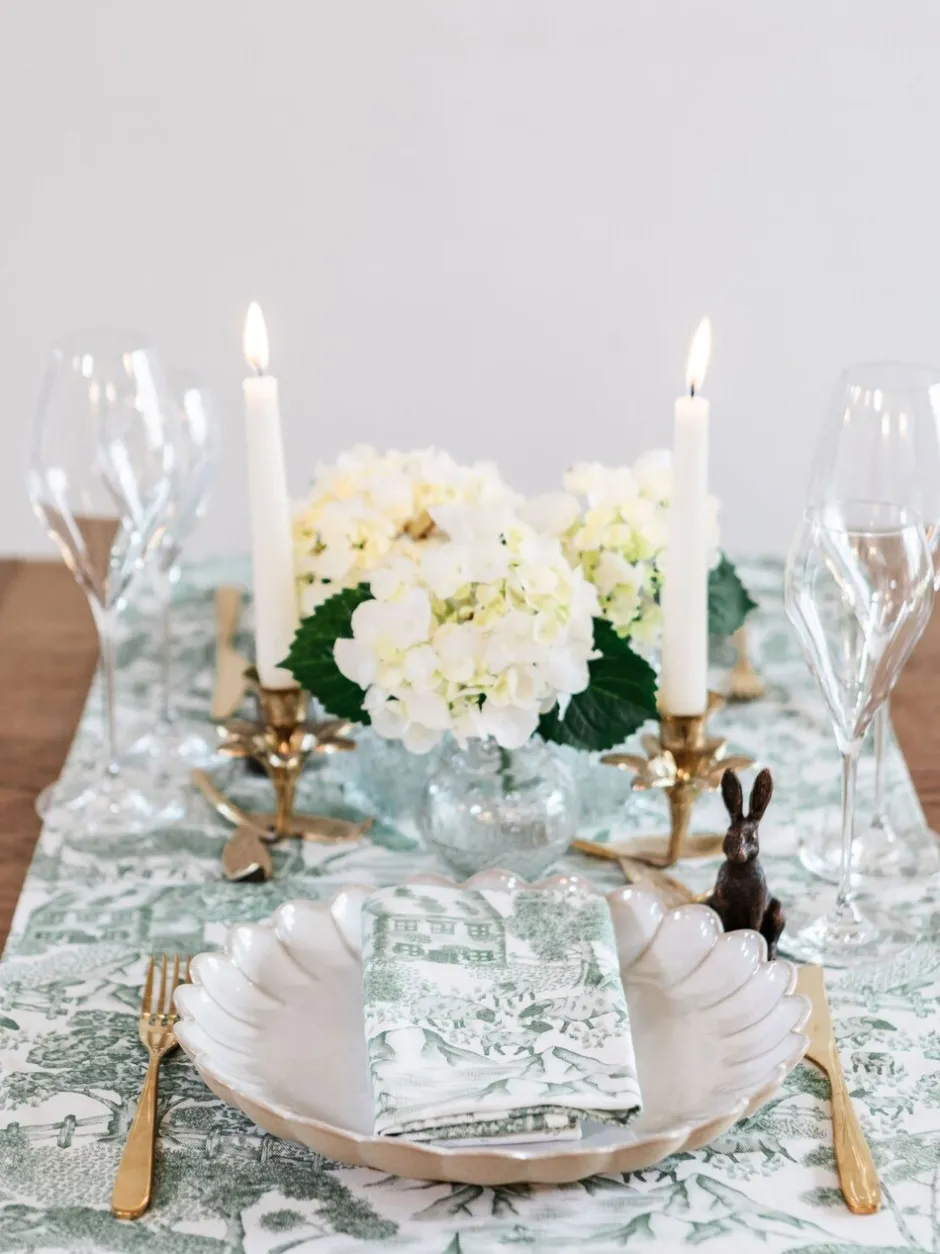 Tafellinnen En Placemats |Avalon Home Lake District Toile Table Runner