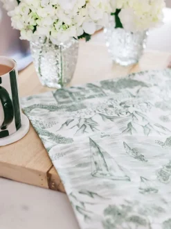 Tafellinnen En Placemats *Avalon Home Set of 2 Lake District Toile Napkins