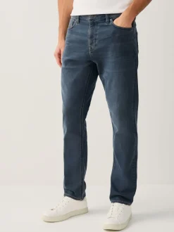 Jeans|Next Avondblauw - Slim Fit - Motionflex jeans