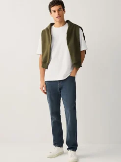 Jeans|Next Avondblauw - Slim Fit - Motionflex jeans