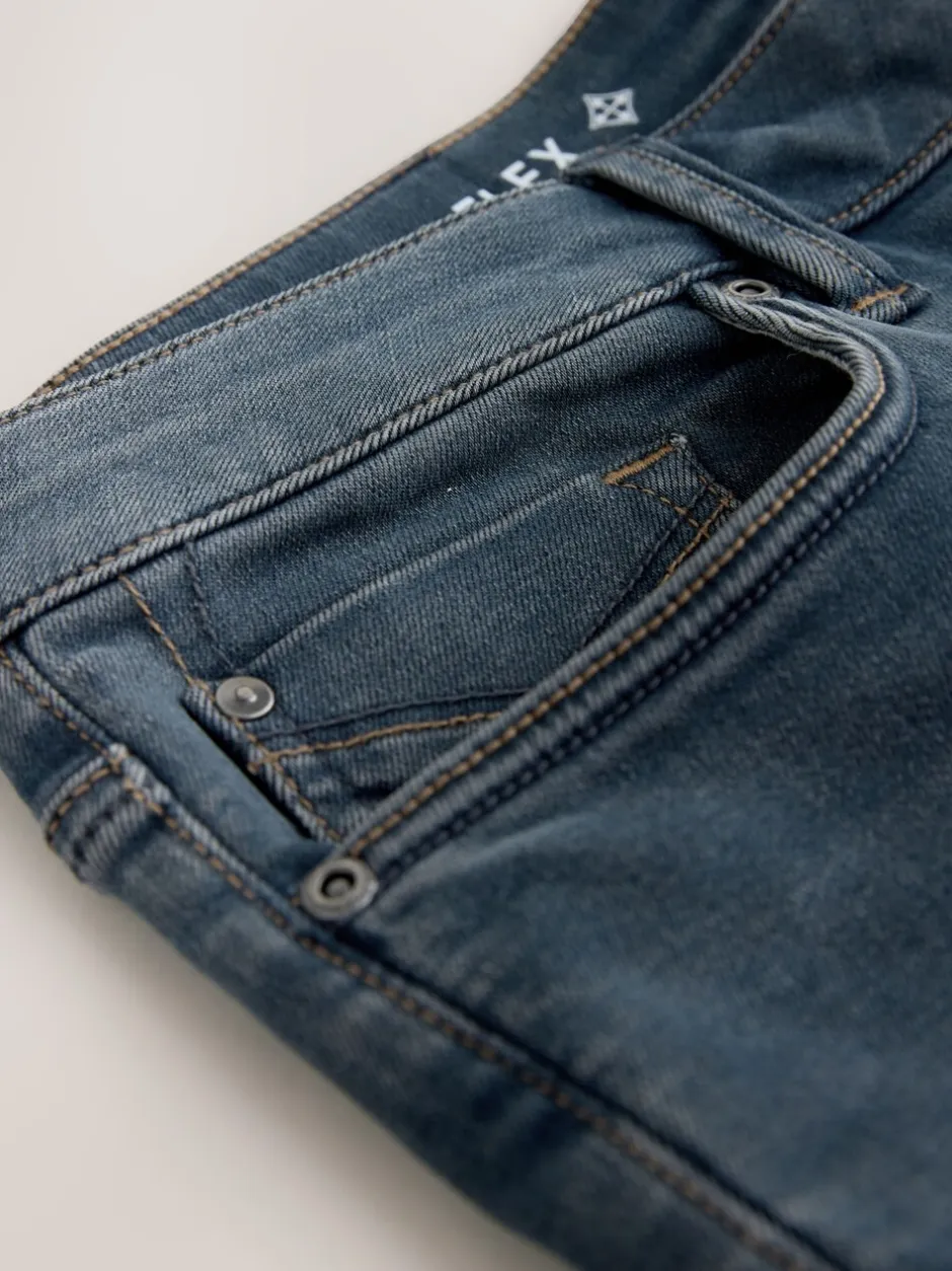 Jeans|Next Avondblauw - Slim Fit - Motionflex jeans