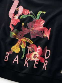 Pyjama's|Loungewear*B by Ted Baker Black Floral Black Pyjamas
