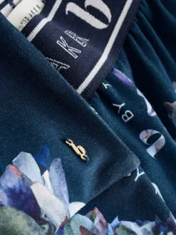 Pyjama's|Alle Nacht- En Loungekleding|B by Ted Baker Blue Floral Twosie Pyjamas