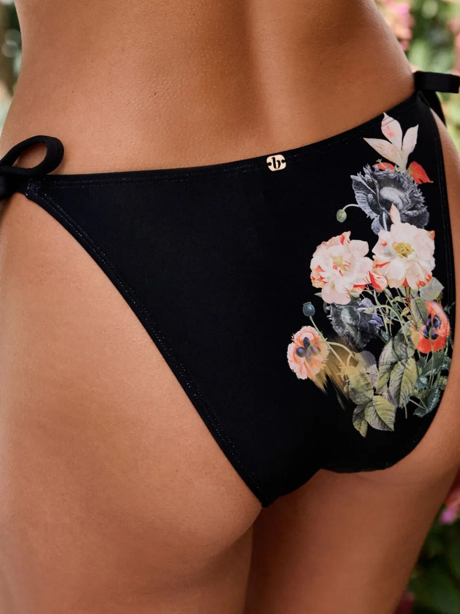 Badkleding|B by Ted Baker Koi Tie Side Black Briefs