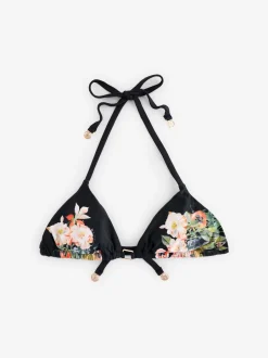 Badkleding|B by Ted Baker Koi Triangle Black Bikini Top