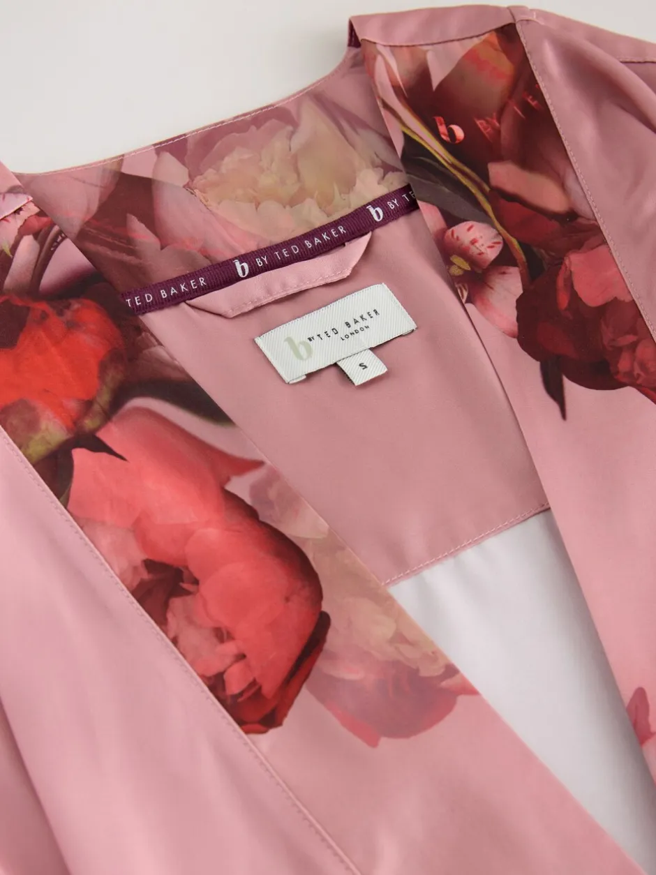 Badjassen|B by Ted Baker Pink Satin Robe