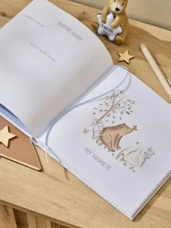 Thuiskantoor*Next Baby Born In 2026 recordboek voor jongens