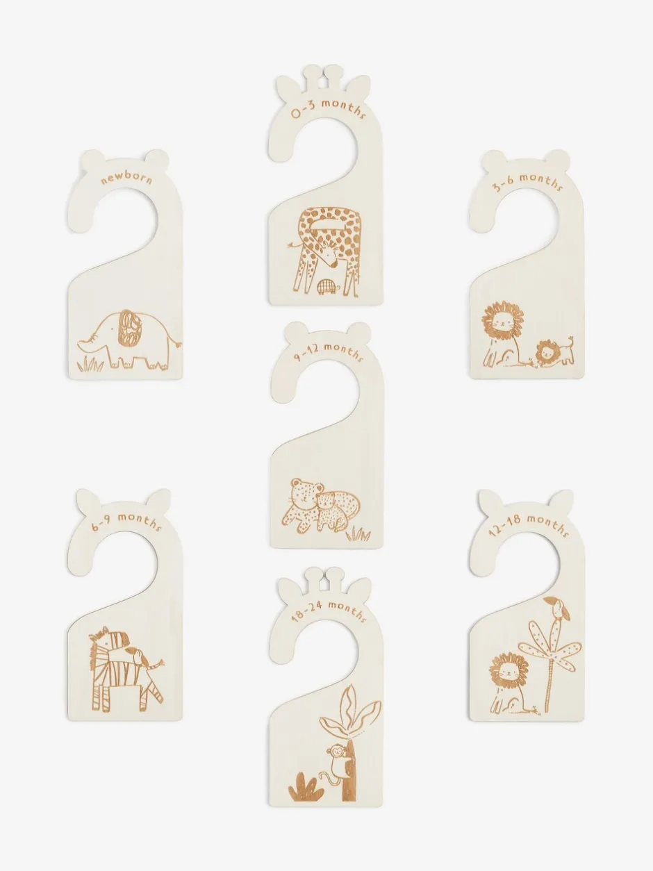 Thuiskantoor|Next Baby Safari Wooden Wardrobe Dividers