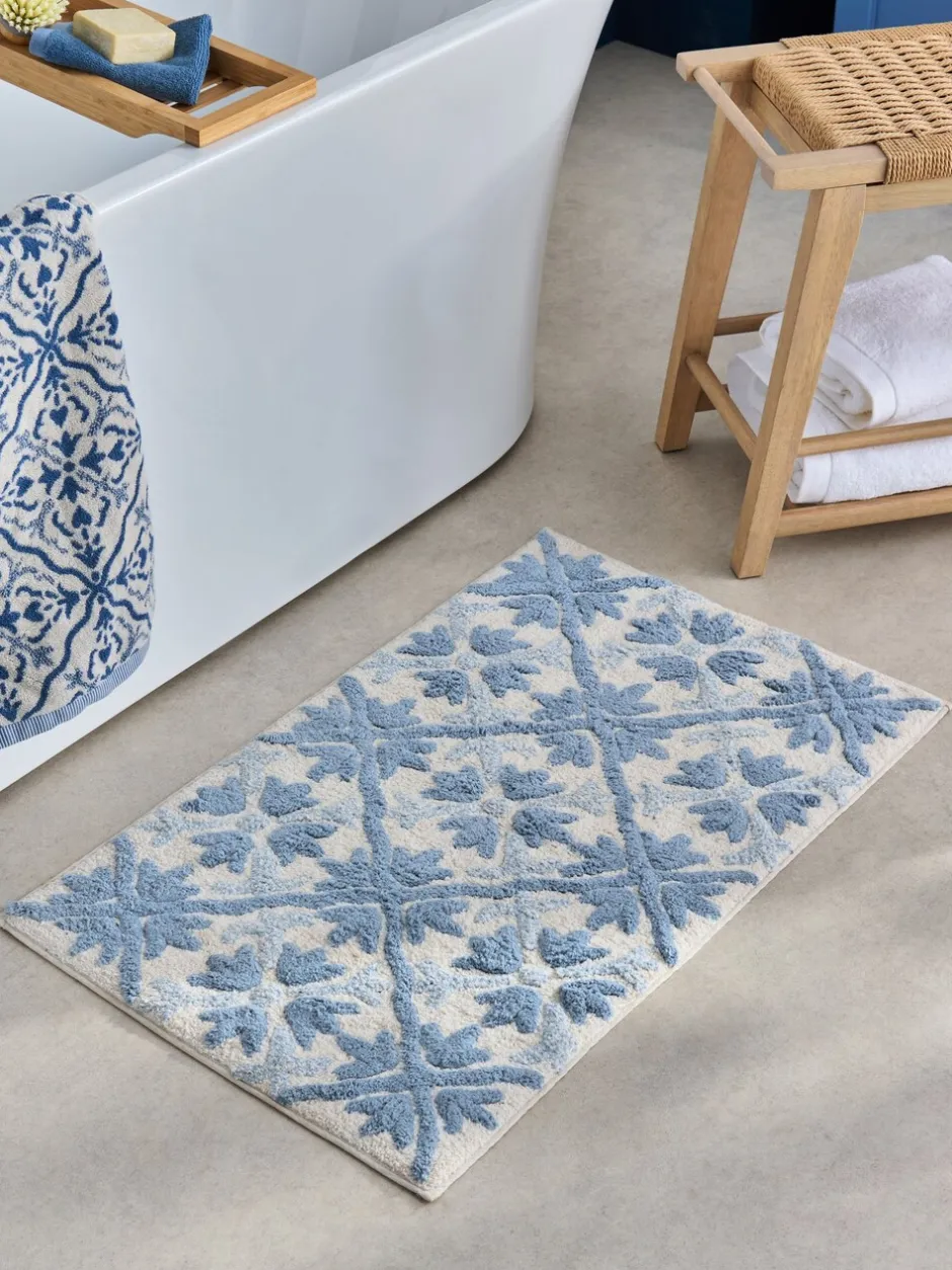 Handdoeken En Badmatten|Next Badmat met geometrische tegelprint