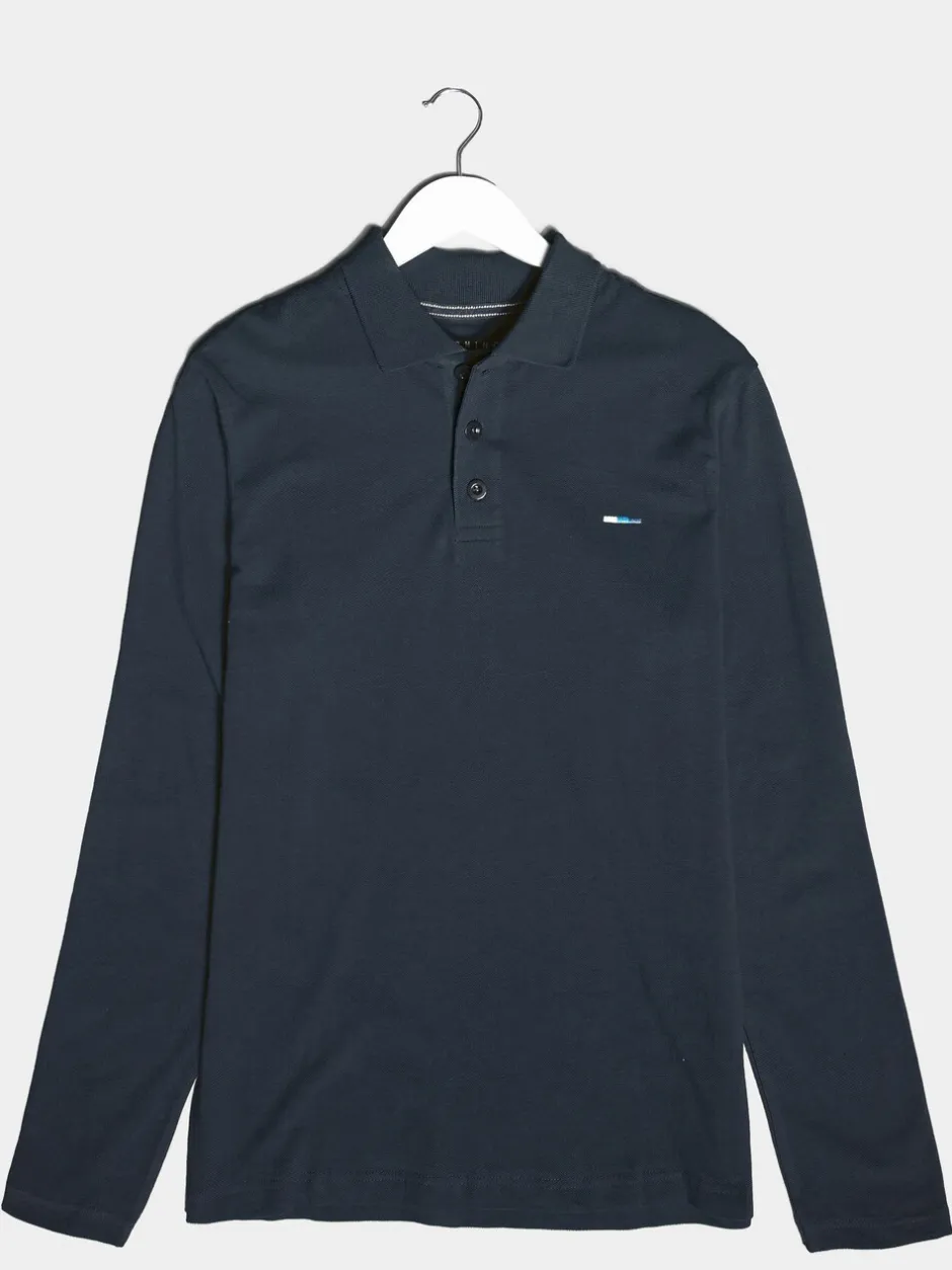 Poloshirts*BadRhino Big & Tall 100% Cotton Long Sleeve Core Polo Shirt