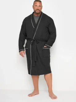 Kamerjassen En Badjassen*BadRhino Big & Tall Jersey Dressing Gown