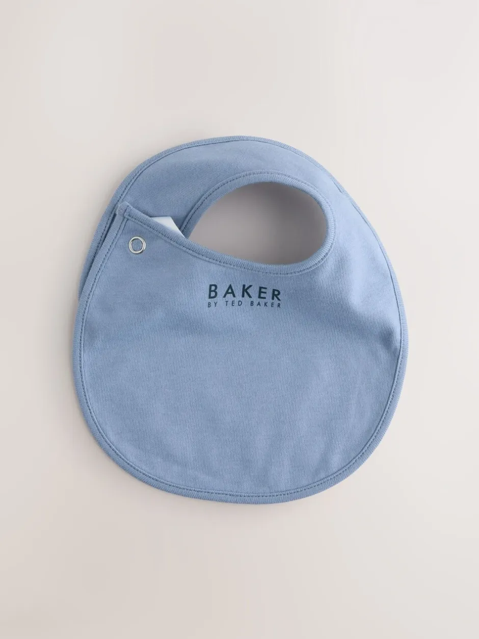 Slabbetjes*Baker by Ted Baker 2 Pack Blue Baby Bibs