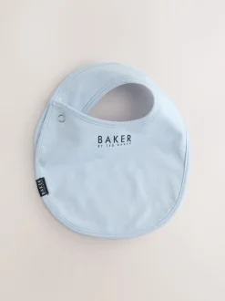 Slabbetjes*Baker by Ted Baker 2 Pack Blue Baby Bibs