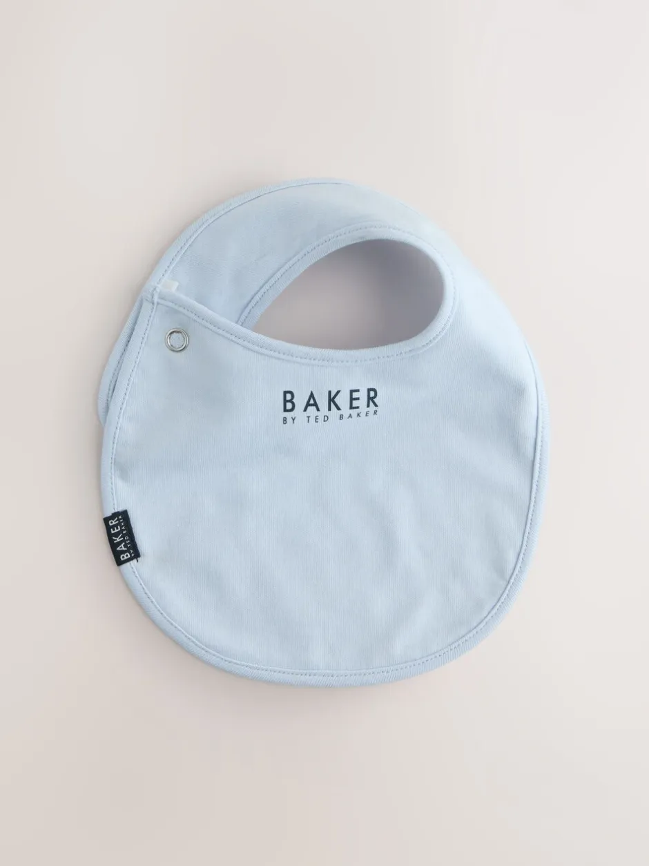 Slabbetjes*Baker by Ted Baker 2 Pack Blue Baby Bibs