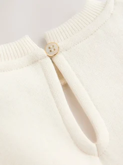 Sweaters En Hoody´S|Baker by Ted Baker 2 Piece Cream Sweat & Pintuck Wide Leg Jogger Set