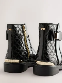 Boots*Baker by Ted Baker - Zwarte lakleren Chelsea-laarzen voor meisjes