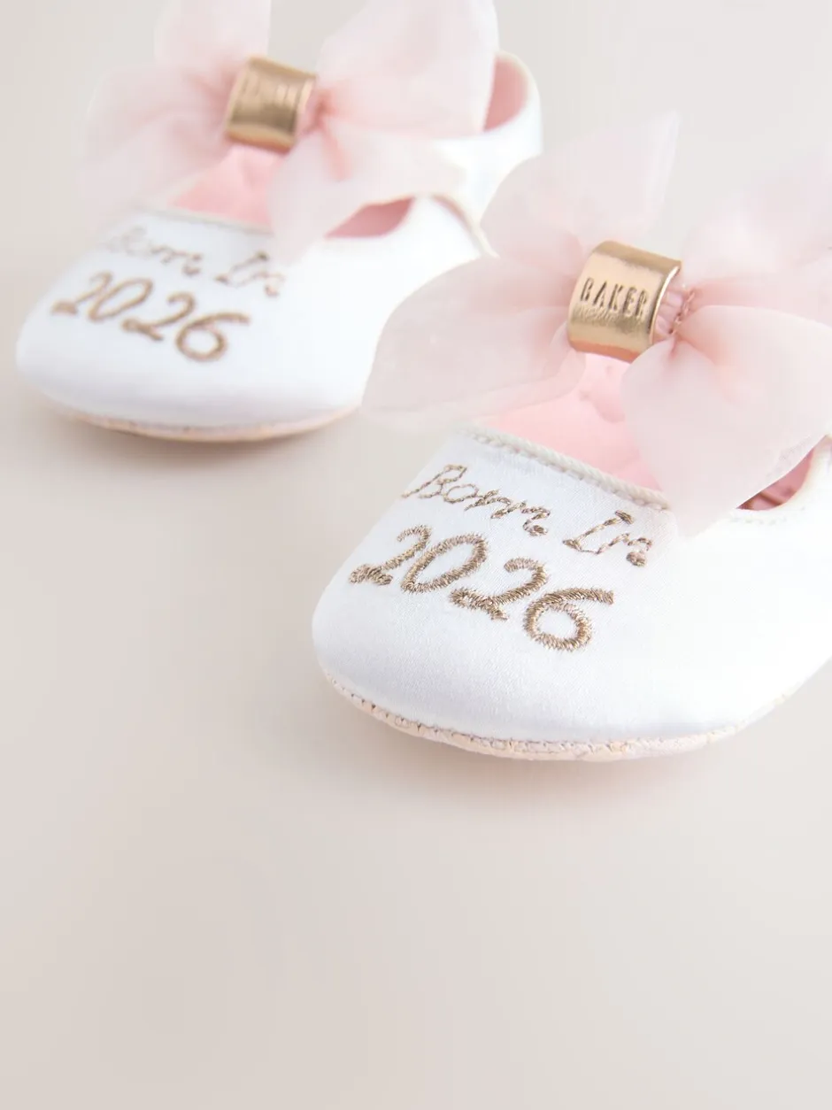 Gelegenheidskleding*Baker by Ted Baker Baby Meisjes Born in 2026 Mary Jane Padders Schoenen