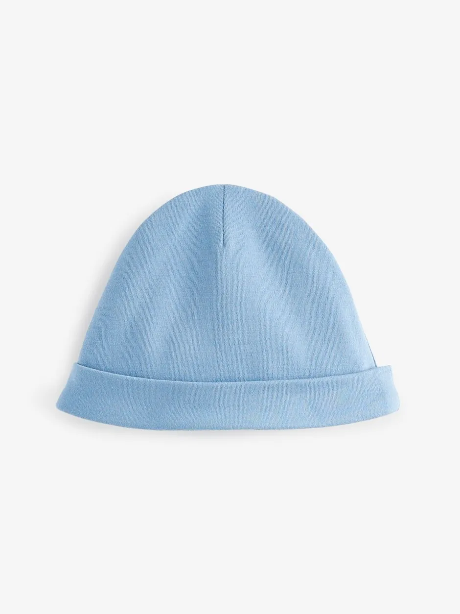 Rompertjes En Tuinbroeken|Baker by Ted Baker blauw 100% katoenen rompertje en omkeerbare hoed