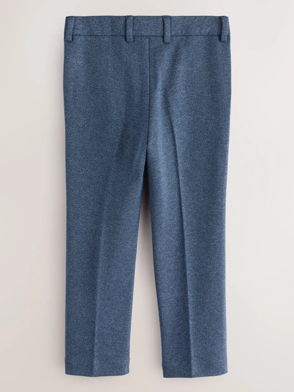 Kostuums En Herenvesten|Baker by Ted Baker Blue Jersey Suit Trousers