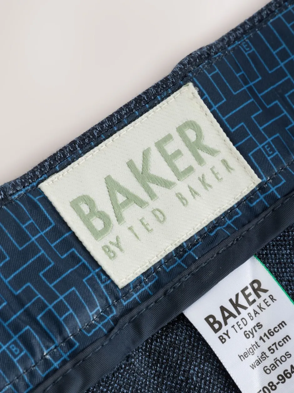 Kostuums En Herenvesten|Baker by Ted Baker Blue Jersey Suit Trousers