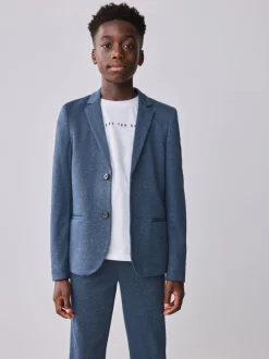 Kostuums En Herenvesten|Baker by Ted Baker Blue Jersey Suit Jacket