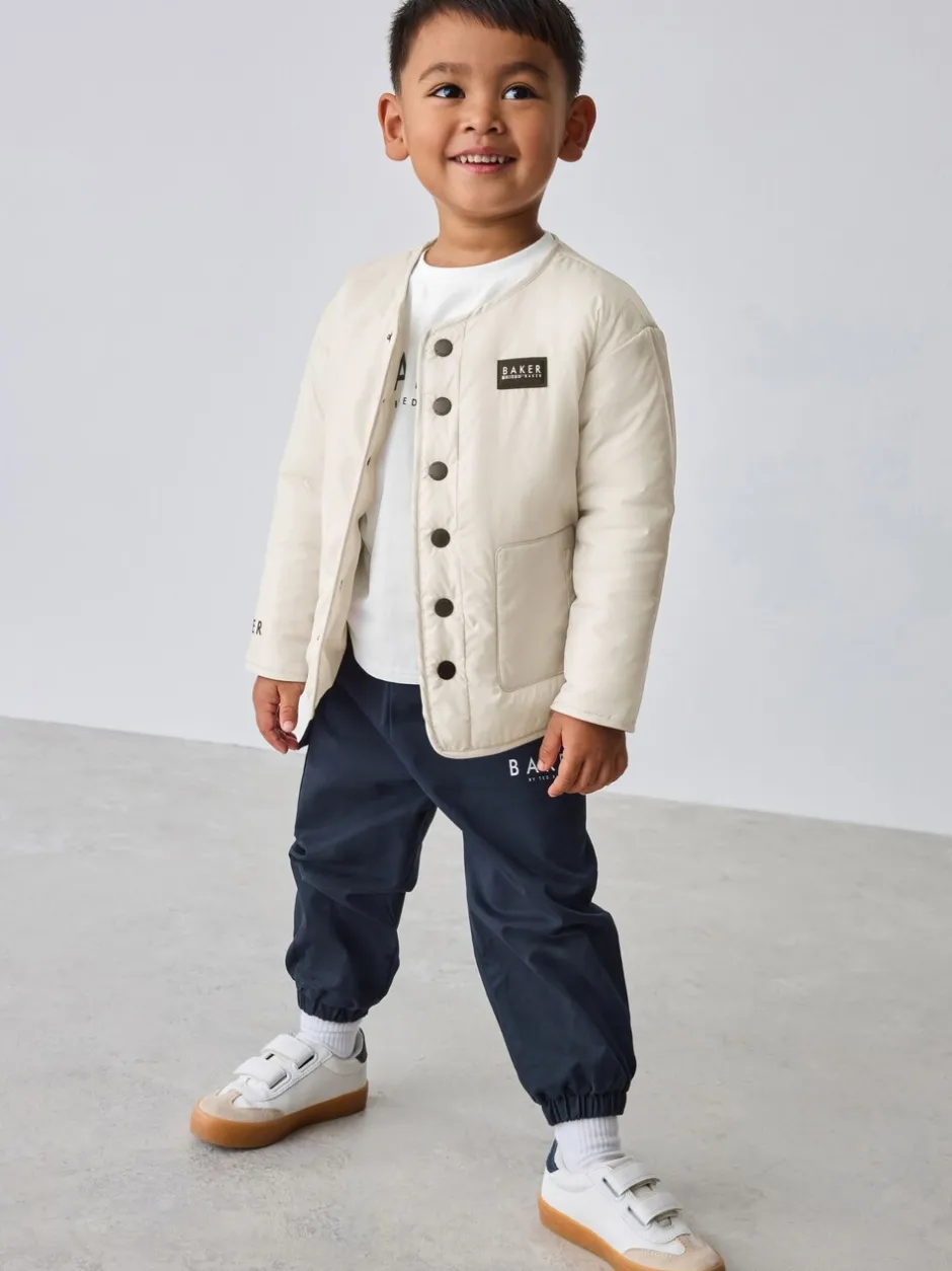 Jassen En Jacks|Broeken En Chino's|Baker by Ted Baker Bomber Jacket, T-Shirt and Joggers Set