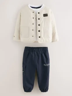 Jassen En Jacks|Broeken En Chino's|Baker by Ted Baker Bomber Jacket, T-Shirt and Joggers Set