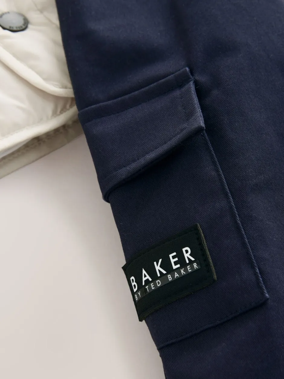 Jassen En Jacks|Broeken En Chino's|Baker by Ted Baker Bomber Jacket, T-Shirt and Joggers Set