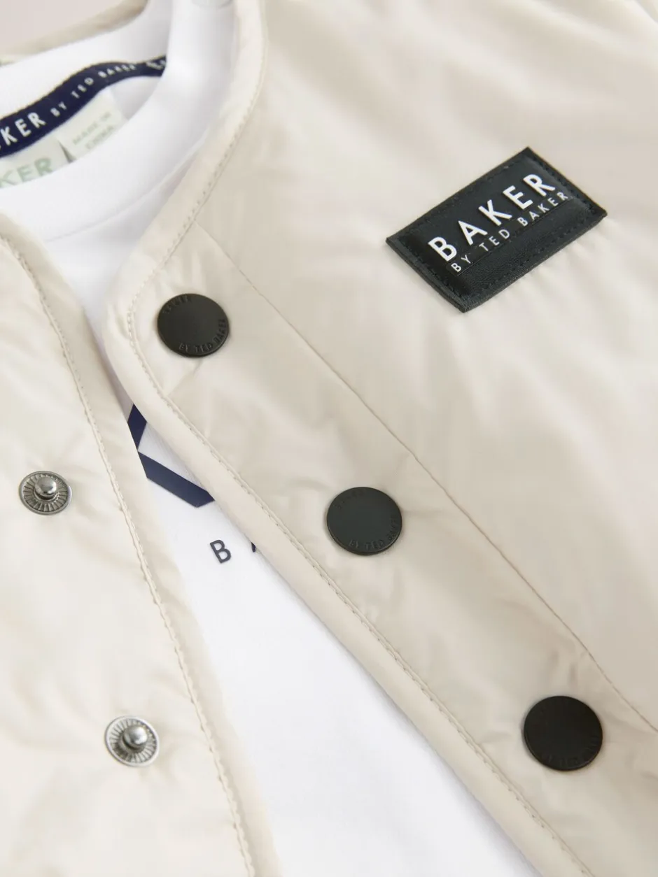 Jassen En Jacks|Broeken En Chino's|Baker by Ted Baker Bomber Jacket, T-Shirt and Joggers Set