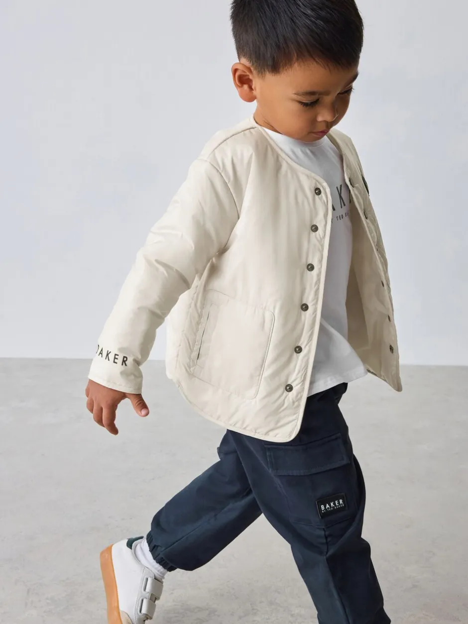 Jassen En Jacks|Broeken En Chino's|Baker by Ted Baker Bomber Jacket, T-Shirt and Joggers Set