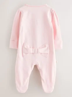 Babypakjes En Babypyjama's|Baker by Ted Baker - Born in 2026 - babypyjama met strik in roze