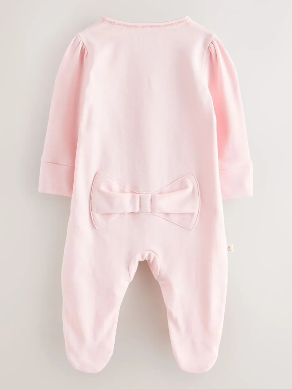 Babypakjes En Babypyjama's|Baker by Ted Baker - Born in 2026 - babypyjama met strik in roze