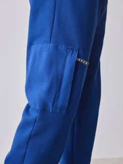 Joggingbroeken|Sweaters En Hoody´S|Baker by Ted Baker Cobalt Blue Oversized Sweatshirt and Joggers Set