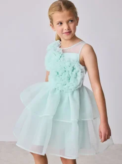 Gelegenheidskleding|Jurken|Baker by Ted Baker Corsage Organza Occasion Dress