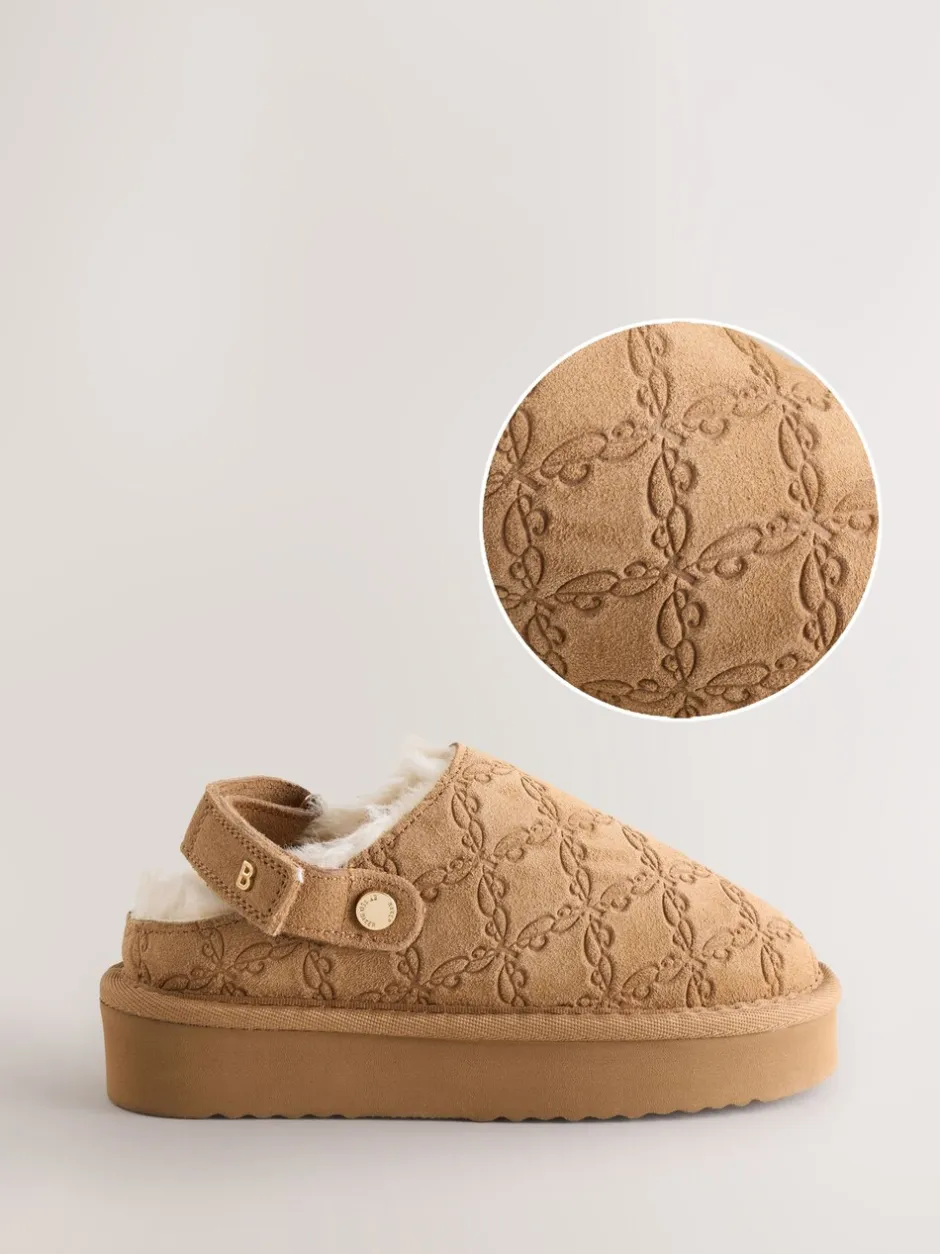 Pantoffels|Baker by Ted Baker Meisjes Slingback Muiltjes Klomp Pantoffels