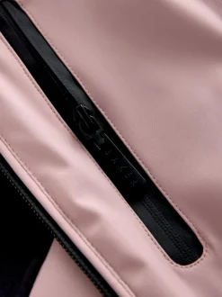 Jassen En Jacks*Baker by Ted Baker Pink Waterproof Belted Padded Ski Jacket