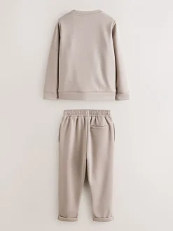 Jassen En Jacks|Broeken En Chino's|Baker by Ted Baker Textured Stone Jacket T-Shirt and Trousers Set