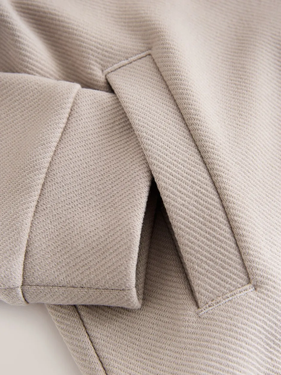 Jassen En Jacks|Broeken En Chino's|Baker by Ted Baker Textured Stone Jacket T-Shirt and Trousers Set