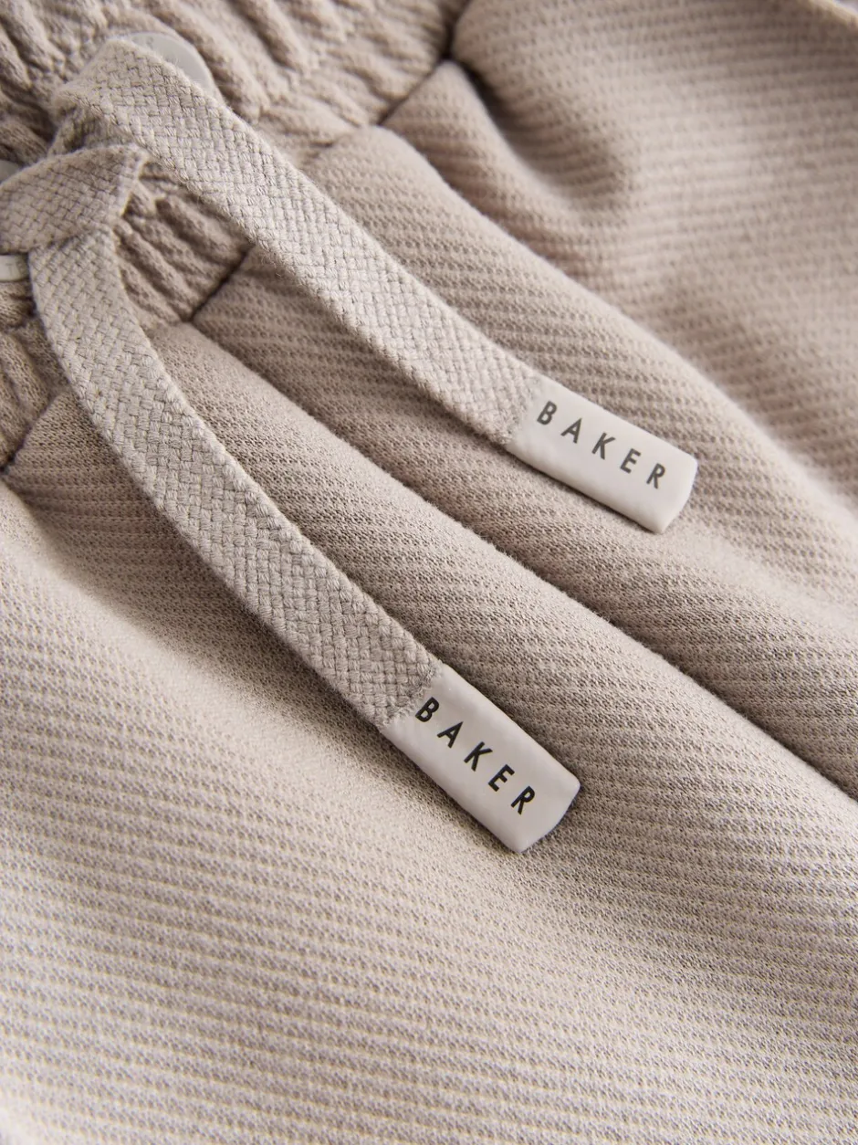 Jassen En Jacks|Broeken En Chino's|Baker by Ted Baker Textured Stone Jacket T-Shirt and Trousers Set