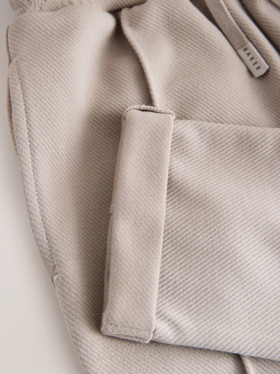 Jassen En Jacks|Broeken En Chino's|Baker by Ted Baker Textured Stone Jacket T-Shirt and Trousers Set