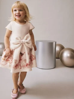 Gelegenheidskleding|Jurken*Next - Scuba Occasion Dress (3mths-7yrs) Balletroze