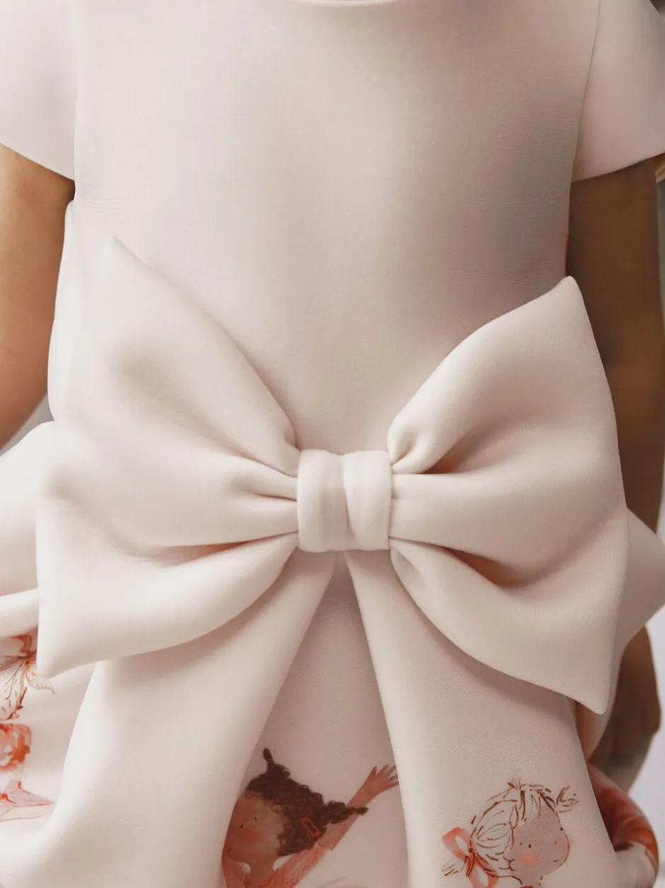 Gelegenheidskleding|Jurken*Next - Scuba Occasion Dress (3mths-7yrs) Balletroze