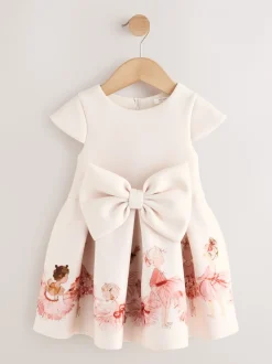Gelegenheidskleding|Jurken*Next - Scuba Occasion Dress (3mths-7yrs) Balletroze