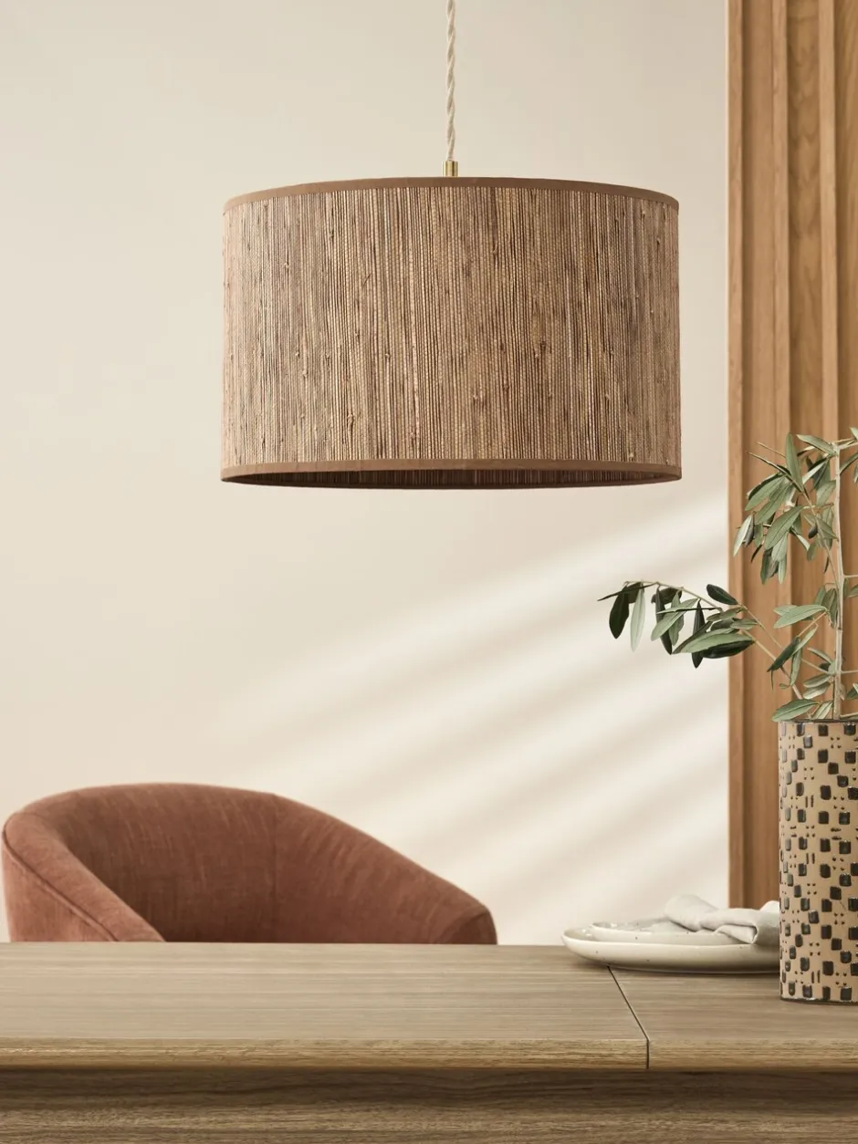 Lampenkappen|Verlichting*Next Bamboo Easy Fit Shade