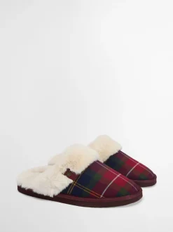 Pantoffels|Barbour ® Claudia Tartan Mule Slippers