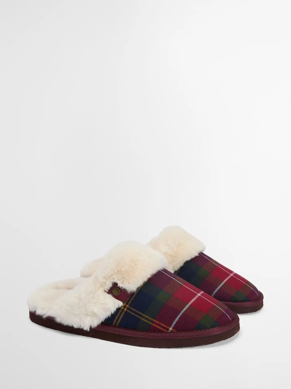 Pantoffels|Barbour ® Claudia Tartan Mule Slippers